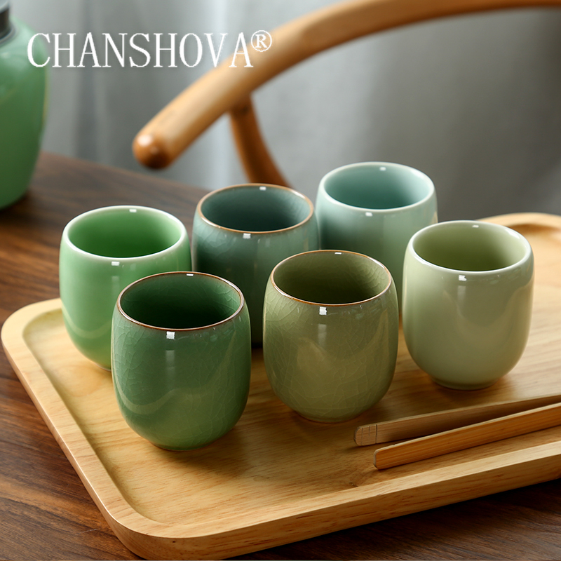 Coffee Tea And Sugar Set - CHANSHOVA-Porcelanowy zestaw filiżanek do herbaty, tradycyjny