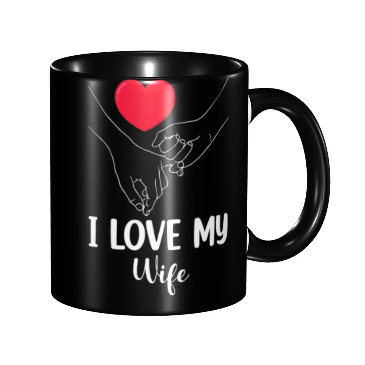 Coffee Tea Love - Spersonalizowany Kubek Kocham Moją Żonę DIY