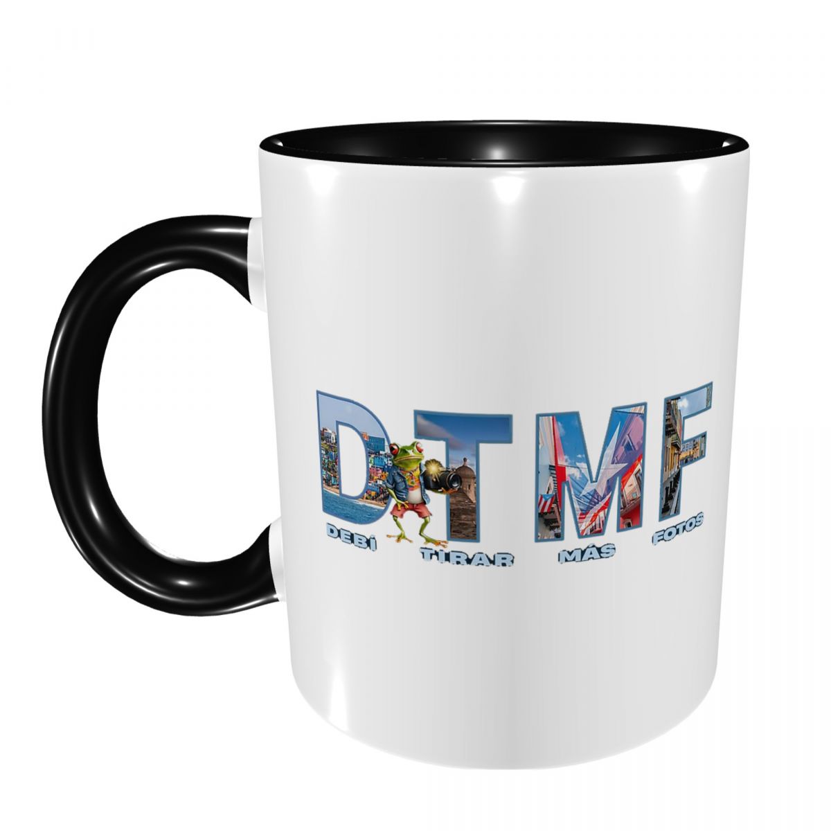 Coffee Tea Cup Foto - Kubek Bads Bunny Debi Tirar Mas