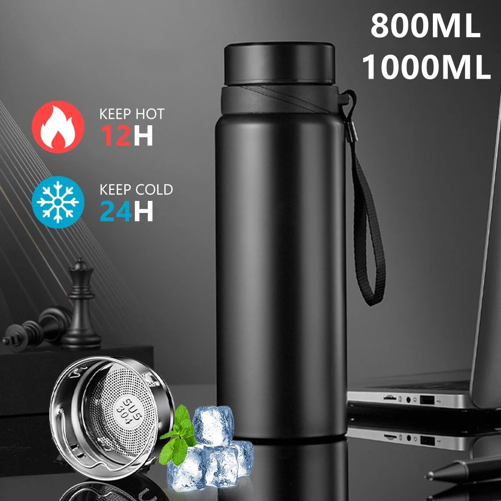 Cold Brew Bottle - 800 1000ML Termiczna butelka na wodę