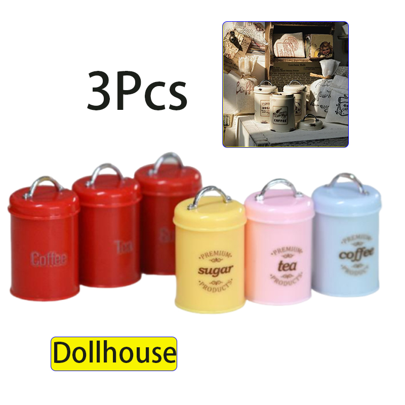 3 szt. Miniaturowe puszki z je – Coffee Tea recenzja i cena