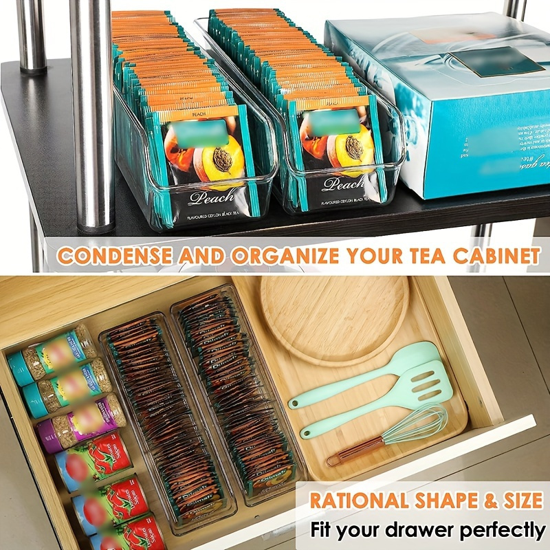 1 szt. Przezroczysty organizer – Coffee Tea And Sugar Set recenzja i cena