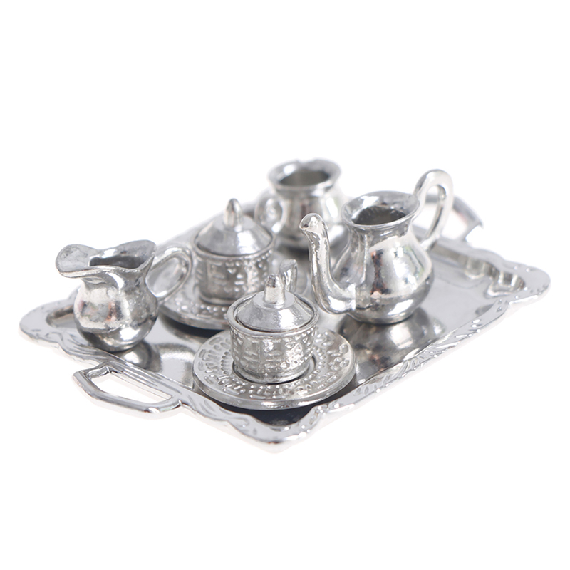 10 sztuk / zestaw 1/12 Miniatu – Coffee Tea And Sugar Set recenzja i cena