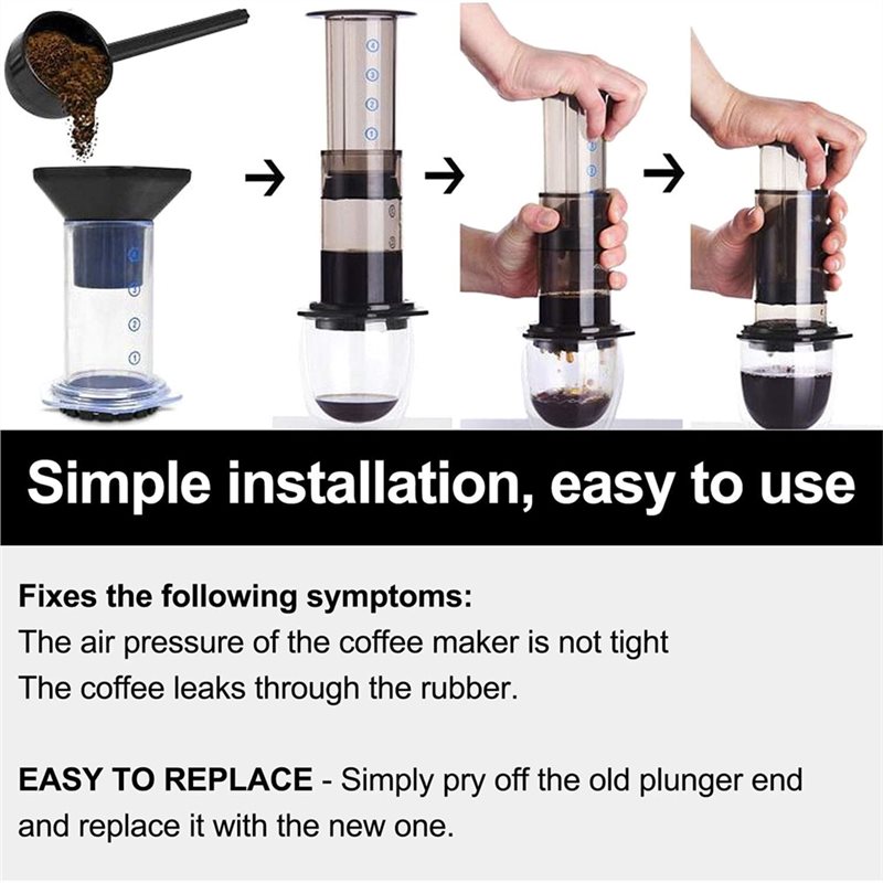 Zestaw wymiennych uszczelniacz – Aeropress Coffee Maker recenzja i cena