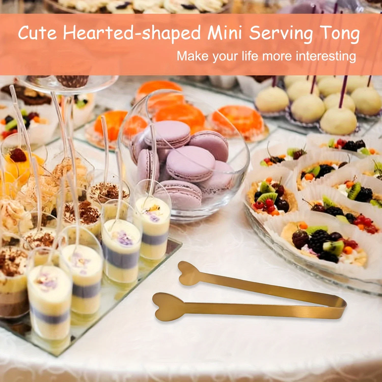 Mini szczypce ze stali nierdze – Coffee Tea And Sugar Set recenzja i cena
