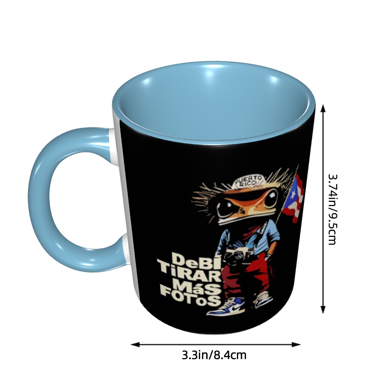 Kubek Bad Bunny DTMF Debi Tira – Coffee Tea Cup Foto recenzja i cena