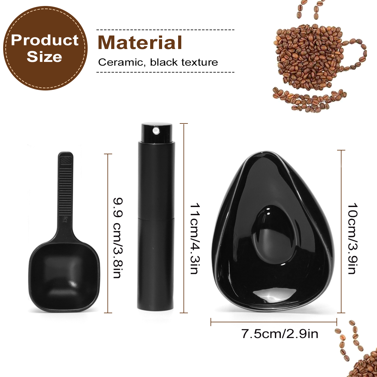 Zestaw filiżanek i łyżek do do – Coffee Tea And Sugar Set recenzja i cena