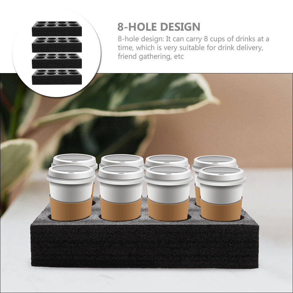 4 szt. 8-otworowa taca na napo – Coffee Tea Cup recenzja i cena