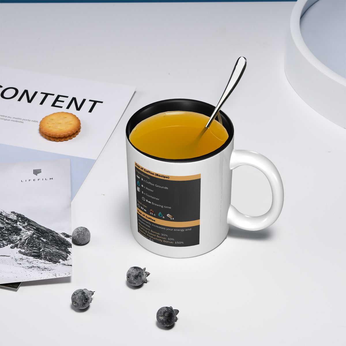 Kubek do kawy (recepta) Śmiesz – Coffee Tea Recipe recenzja i cena