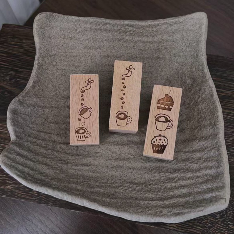 Vintage Uroczy Stempel Drewnia – Coffee Tea Love recenzja i cena
