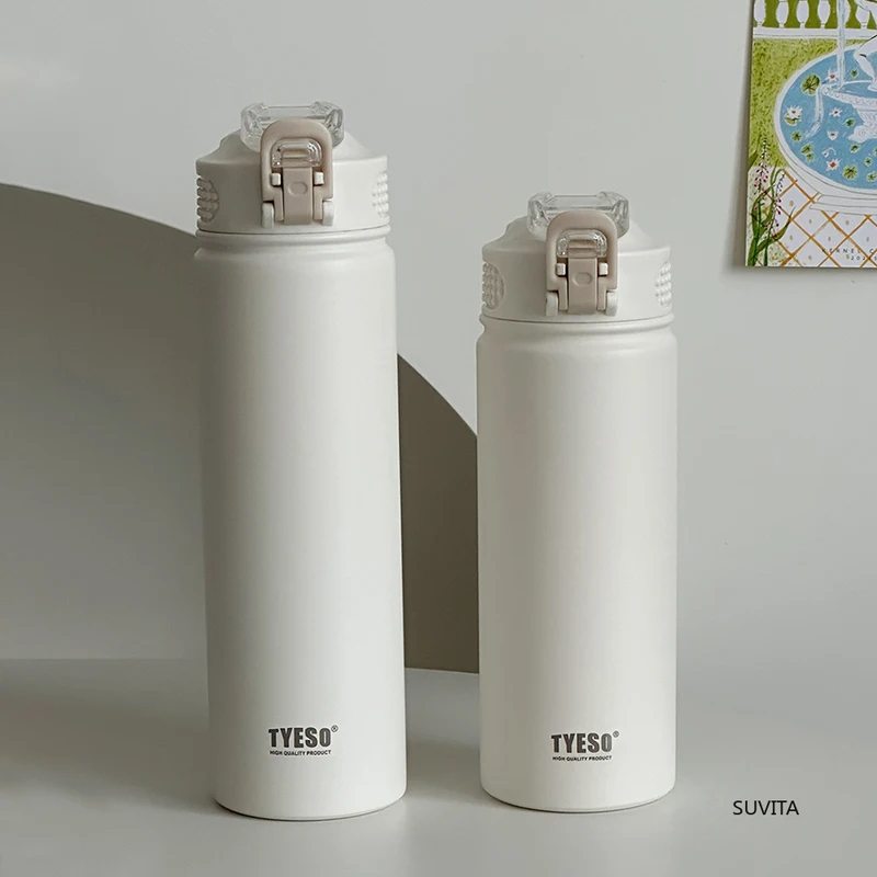 Termos TYESO 600/750ml z Słomk – Cold Brew Bottle recenzja i cena