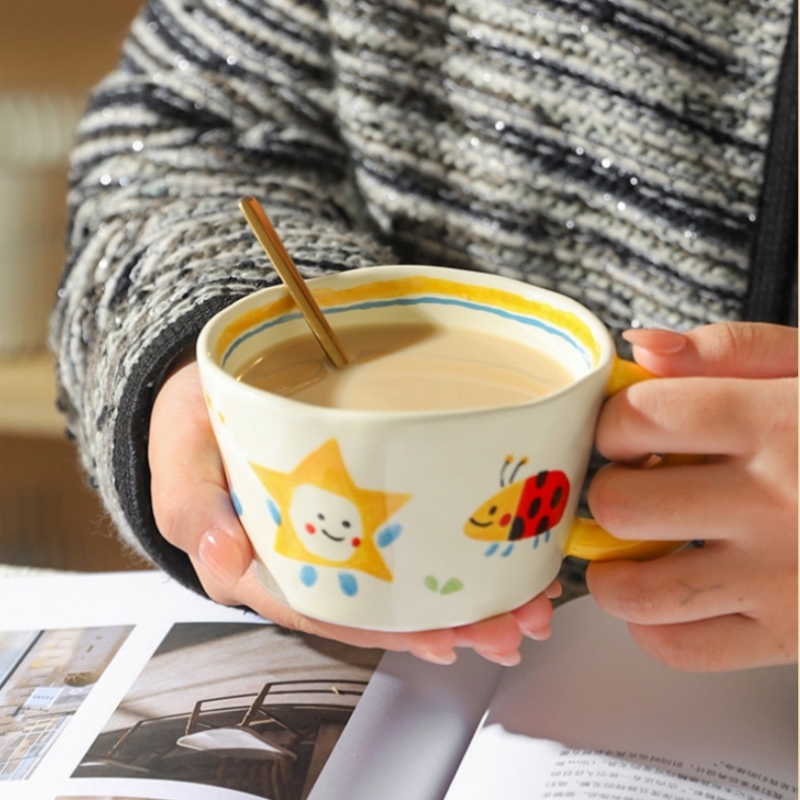 Kubek ceramiczny Uroczy ręczni – Coffee Tea Love recenzja i cena