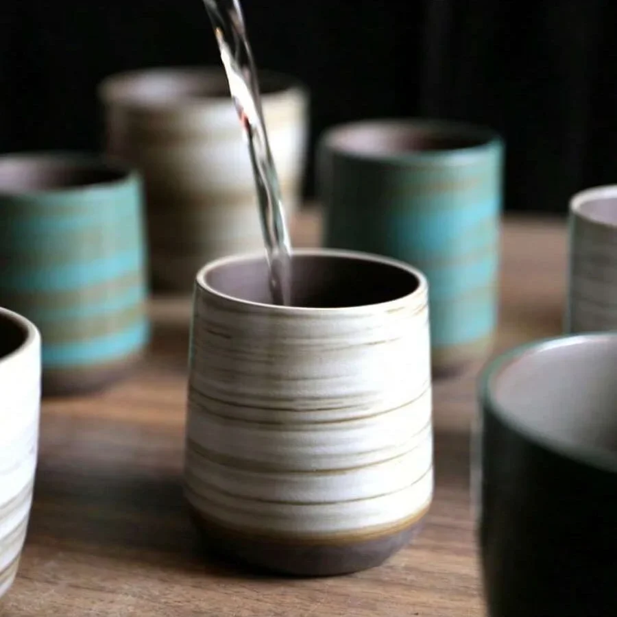 Ręcznie malowany kubek kamionk – Coffee Tea Pictures recenzja i cena