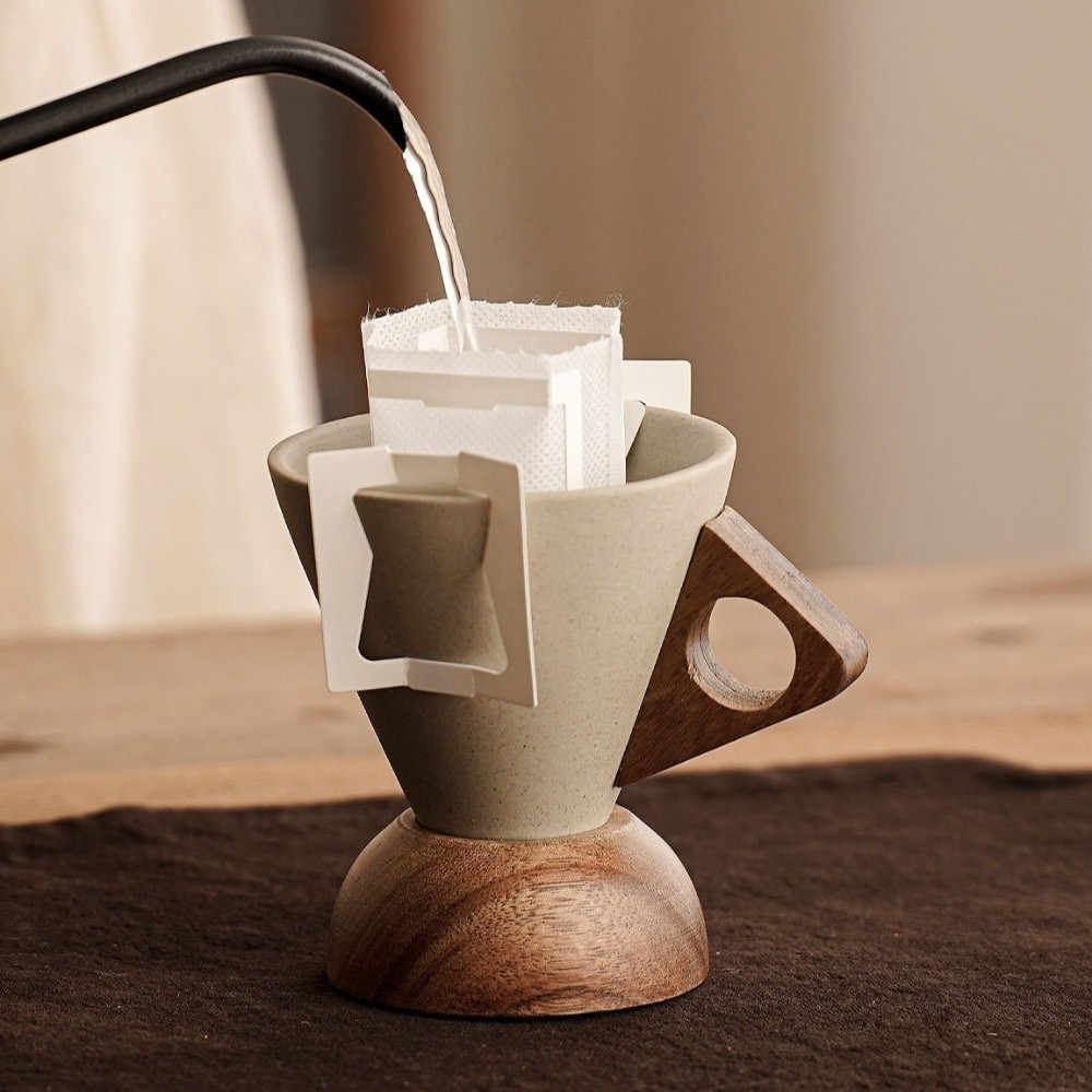 Gruboziarnisty ceramiczny trój – Coffee Tea Pictures recenzja i cena
