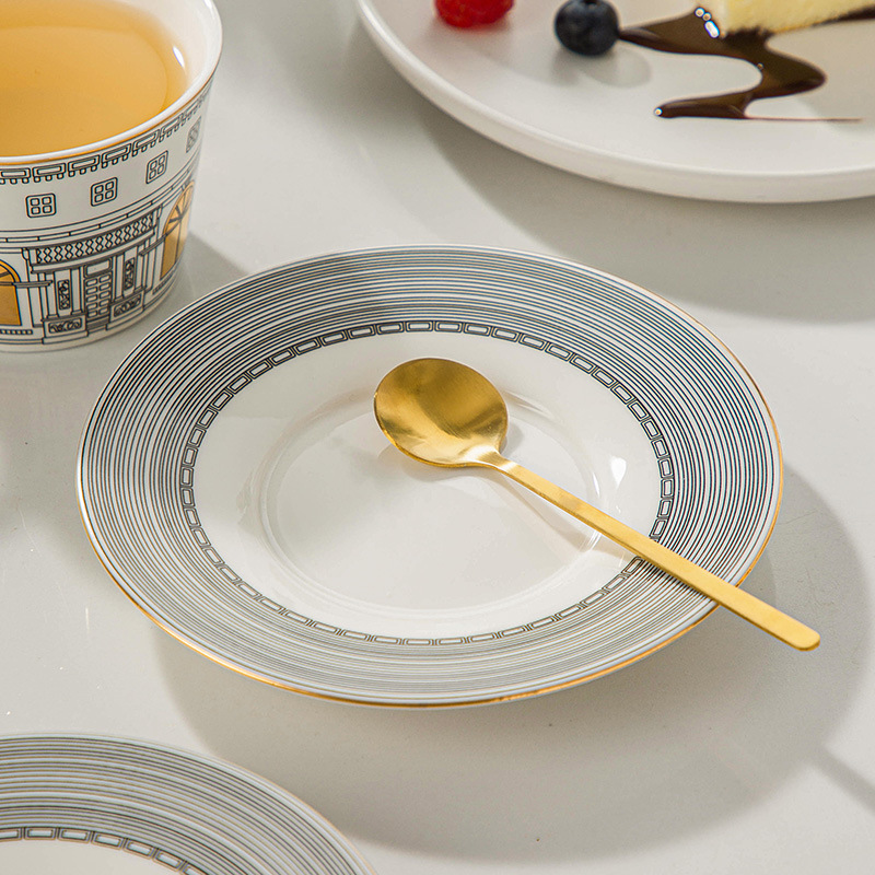 Architektoniczny kubek i spode – Coffee Tea And Sugar Set recenzja i cena