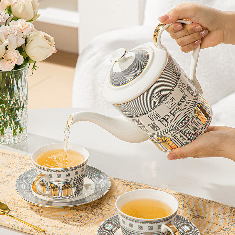 Architektoniczny kubek i spode – Coffee Tea And Sugar Set recenzja i cena