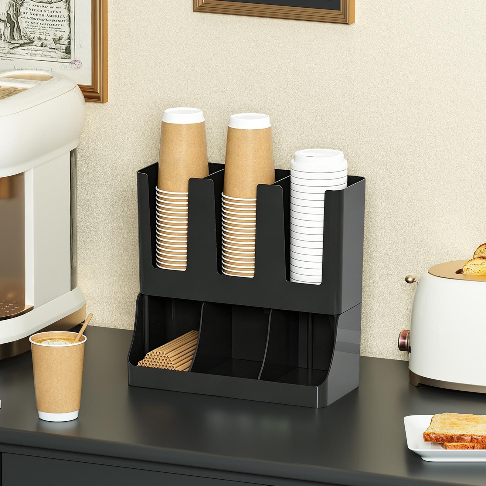 Organizer na kawę z 6 przegród – Tea Coffee Set Up recenzja i cena