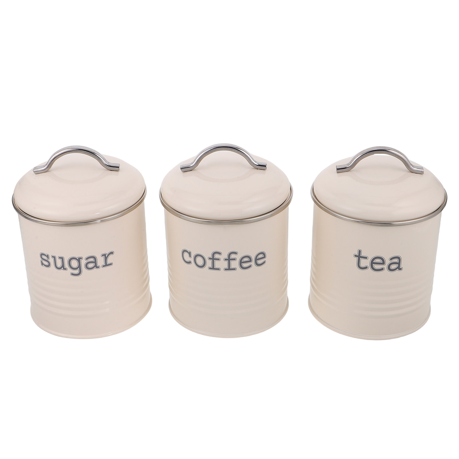 3-częściowy zestaw szczelnych  – Coffee Tea And Sugar Set recenzja i cena