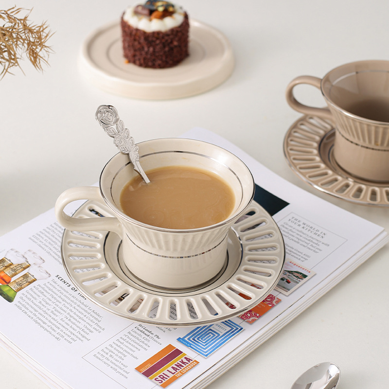 Luksusowa ceramiczna filiżanka – Coffee Tea And Sugar Set recenzja i cena