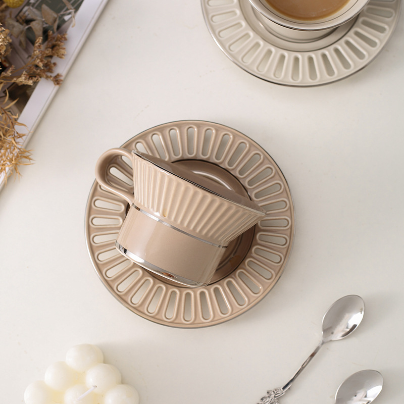 Luksusowa ceramiczna filiżanka – Coffee Tea And Sugar Set recenzja i cena